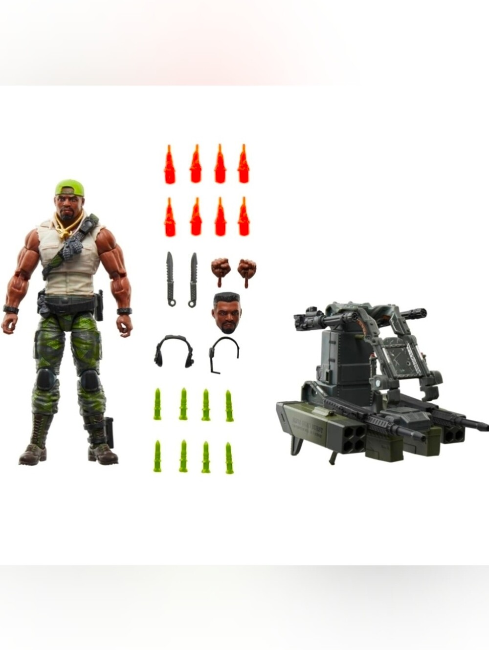 G.I. Joe Classified #150 Heavy Duty with Man-Portable Heavy Weapons System, Delu